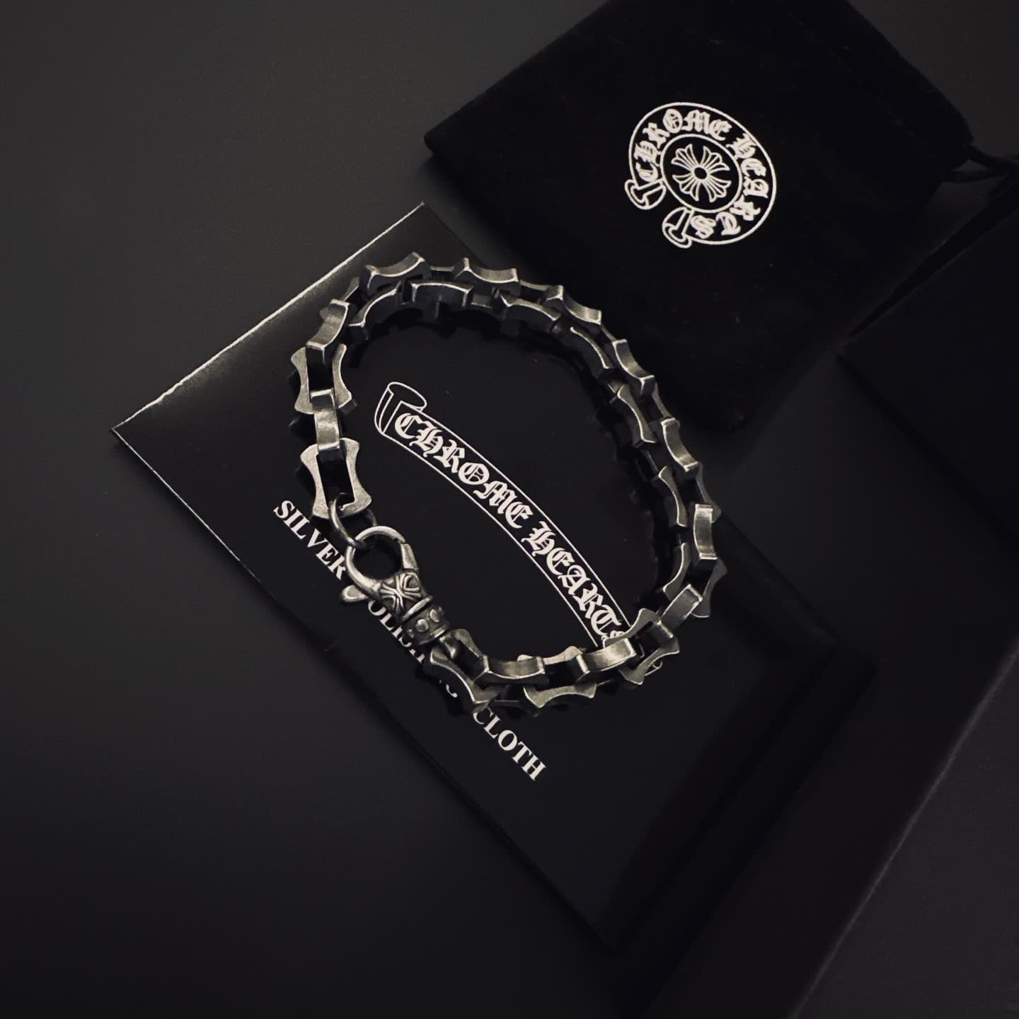 Chrome Hearts Silver Bracelet